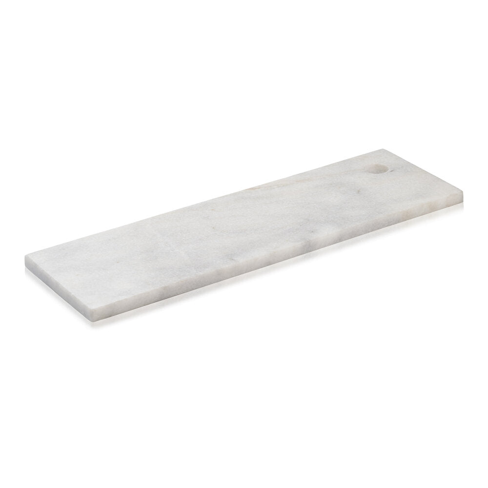 Aflang marmor bakke - Neutral